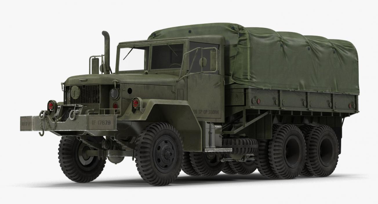 US Army WWII Trucks Collection 2 3D