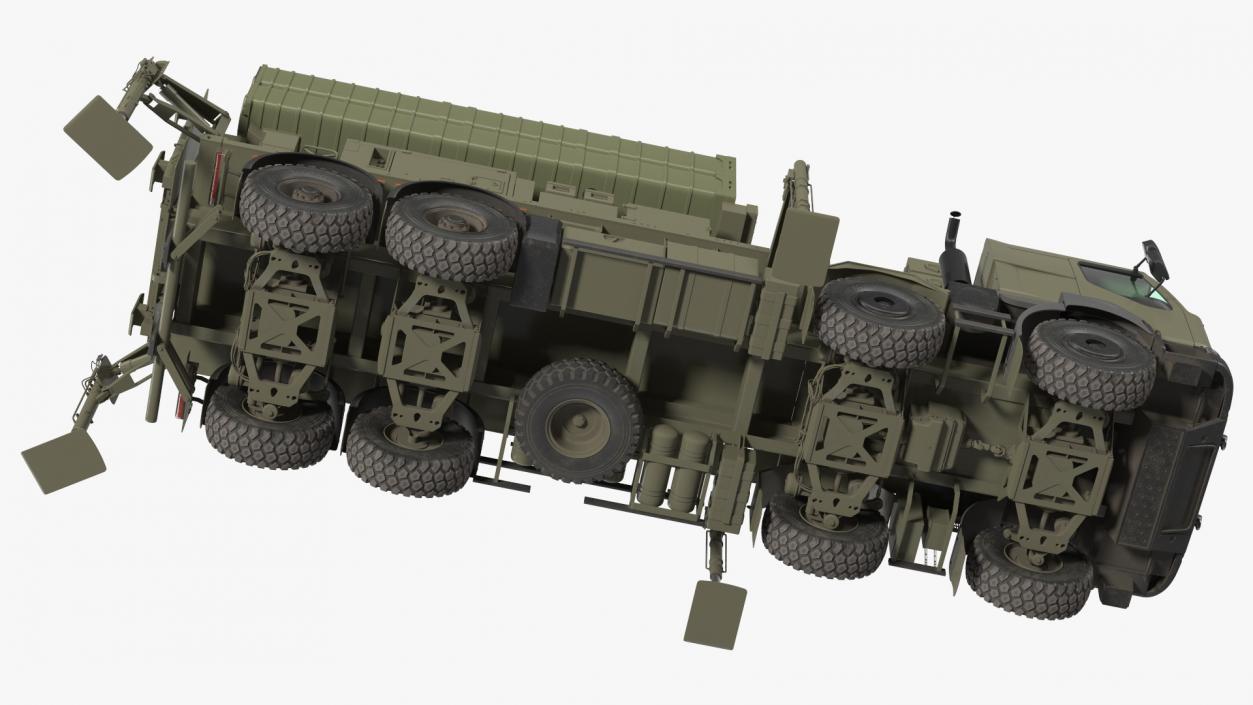 3D Mobile Medium Range Air Defense Missile System