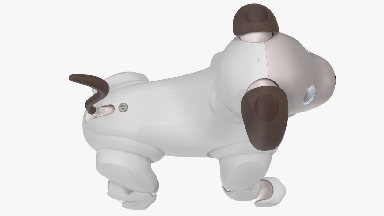 3D Sony Aibo 2017 Robotic Pet Rigged model