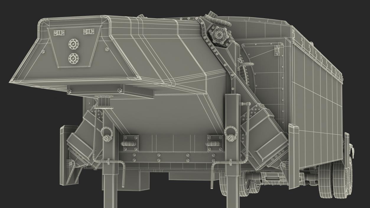 3D Camouflage AN TPY2 Radar Rigged