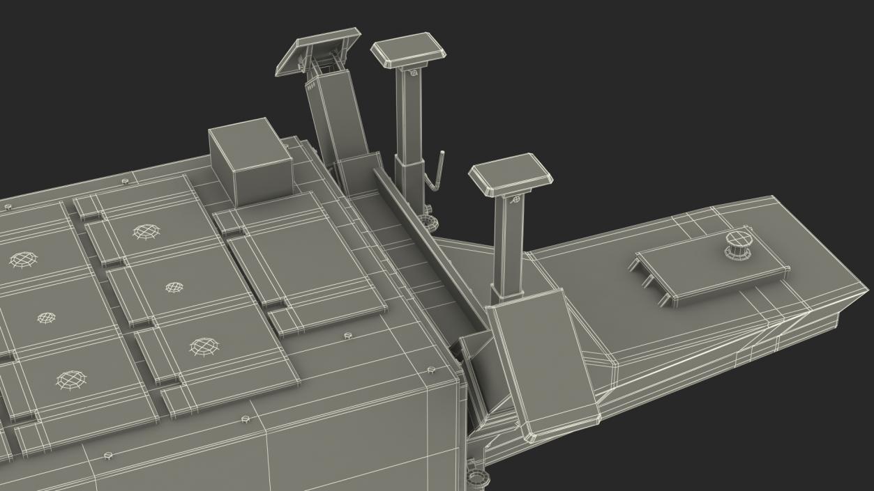 3D Camouflage AN TPY2 Radar Rigged