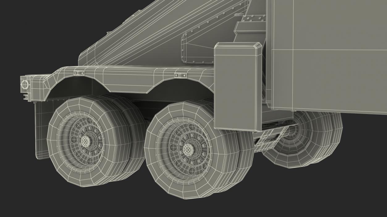 3D Camouflage AN TPY2 Radar Rigged