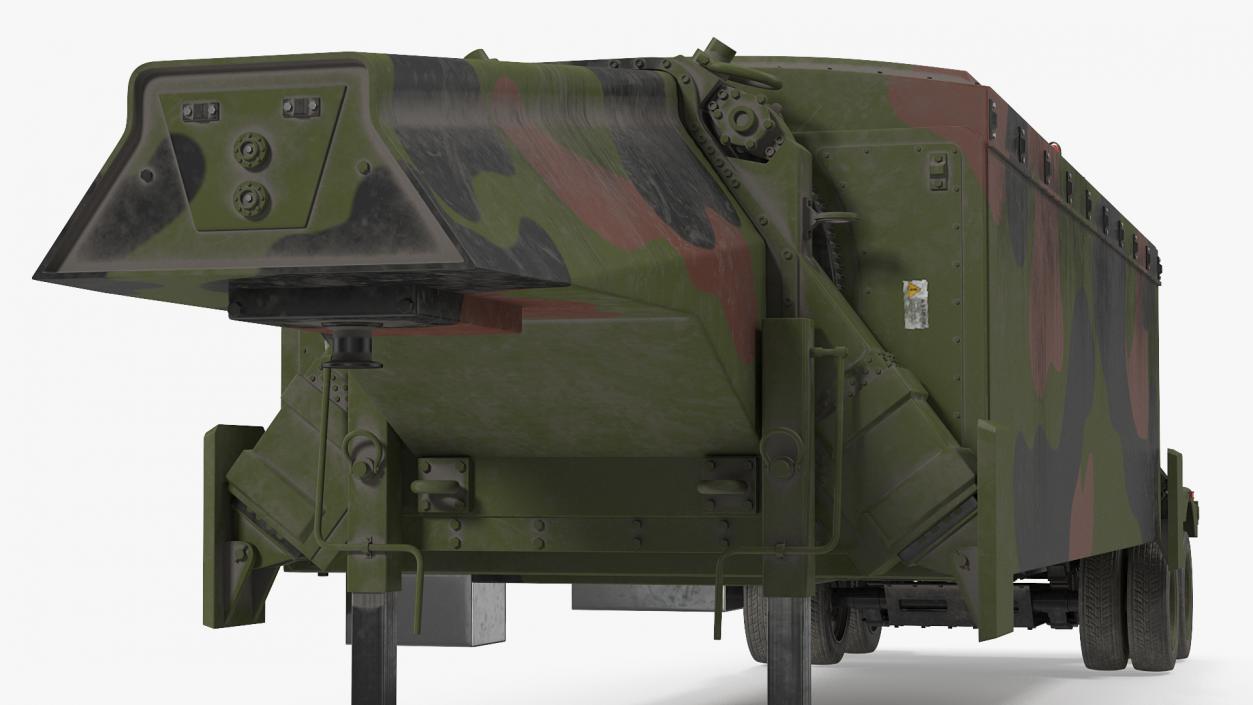 3D Camouflage AN TPY2 Radar Rigged