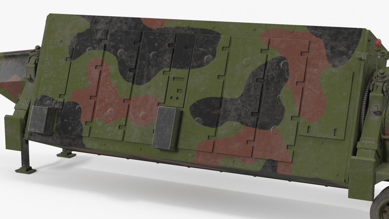 3D Camouflage AN TPY2 Radar Rigged