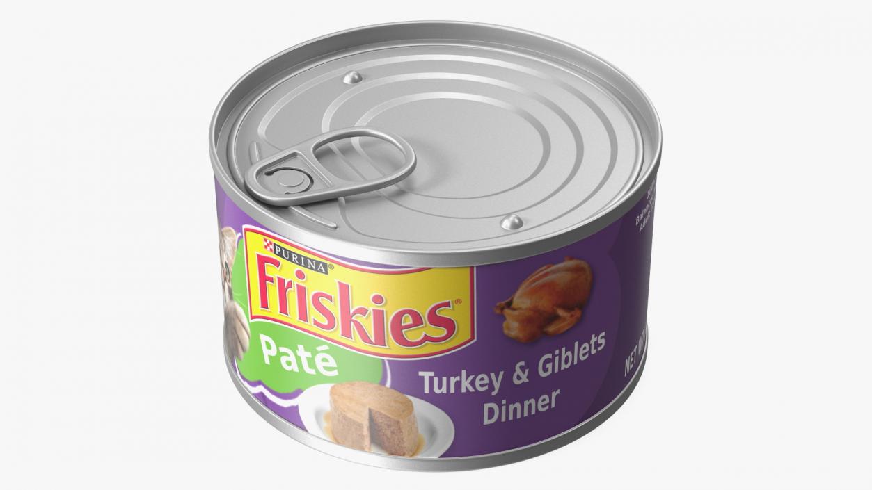 3D Pet Canned Food Collection 2 model