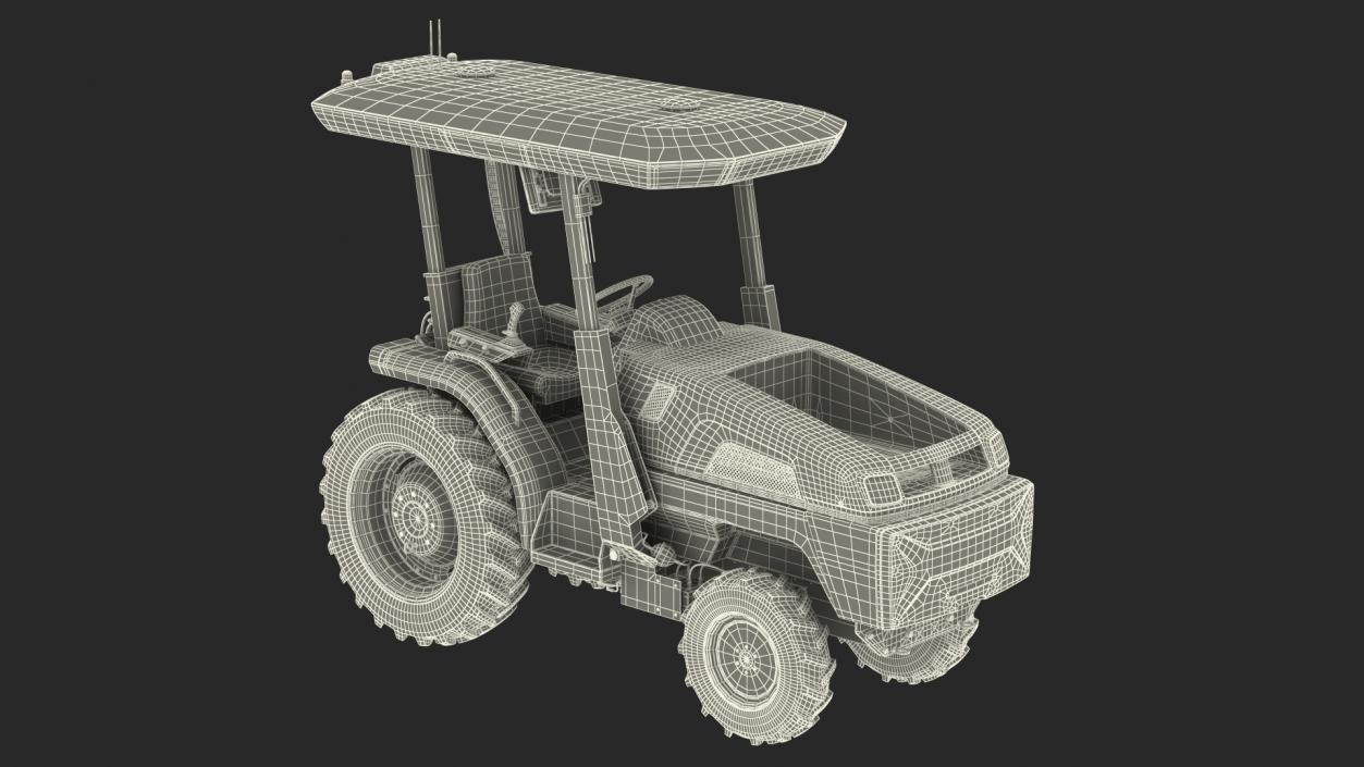 3D model Monarch Fully Electric Tractor