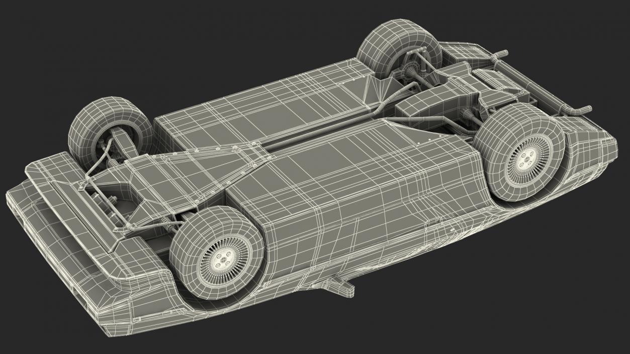 DeLorean DMC-12 Rigged 3D