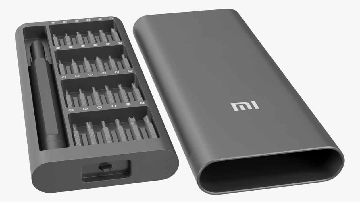 Xiaomi Precision Screwdriver Set Closed 3D model