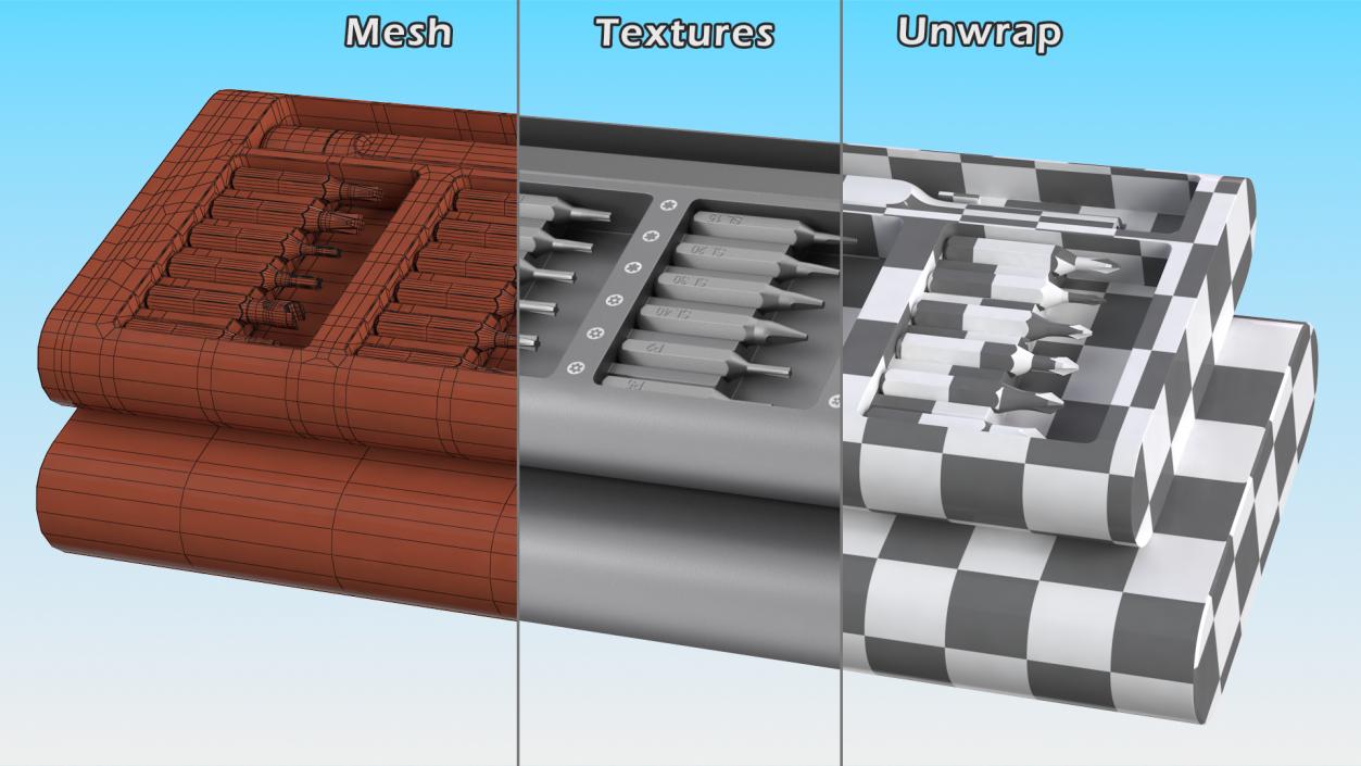 Xiaomi Precision Screwdriver Set Closed 3D model