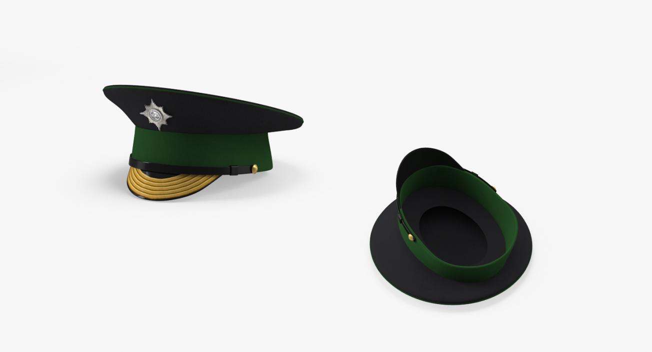 3D Irish Guard Sergeant Uniform model