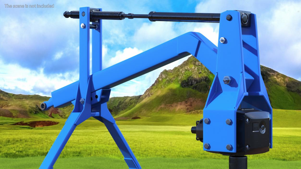 3D Hydraulic Post Hole Digger