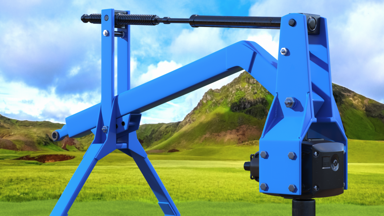 3D Hydraulic Post Hole Digger