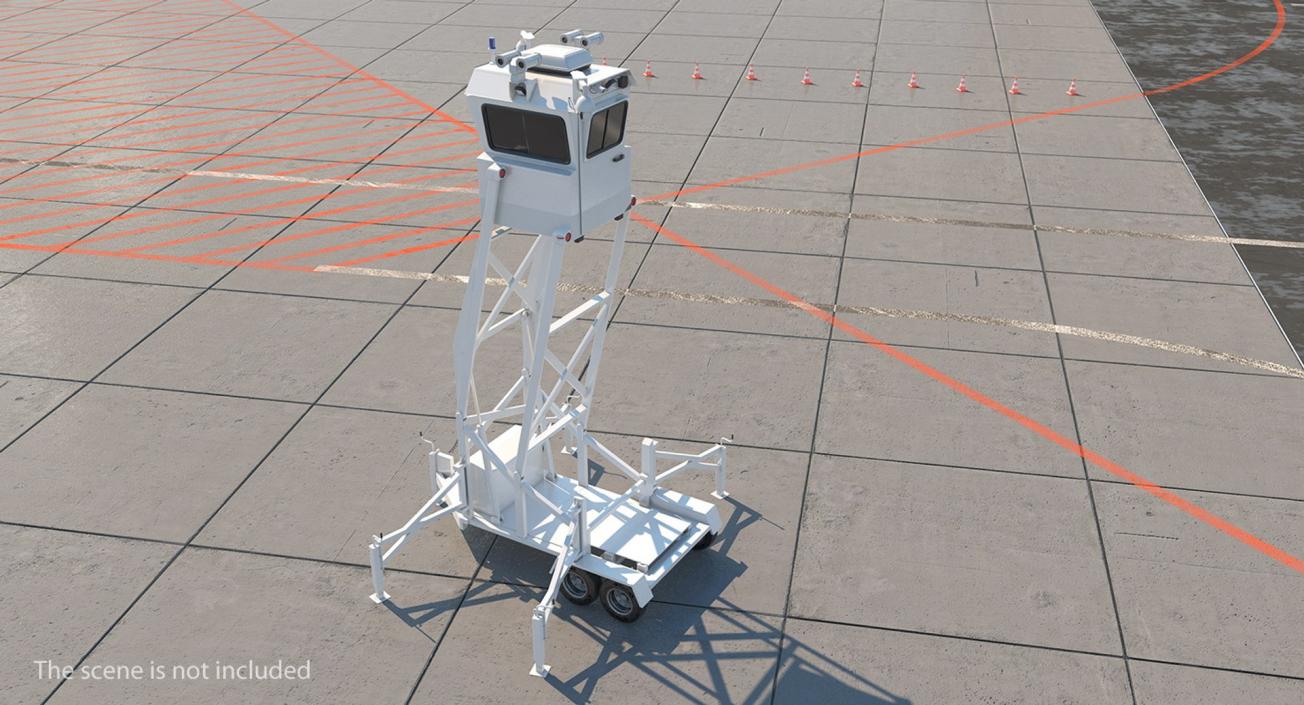 3D model Guard Towers Collection 2