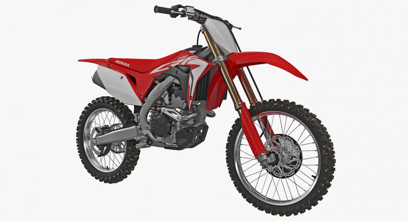 3D Competition Motorcycle Honda CRF250R 2018