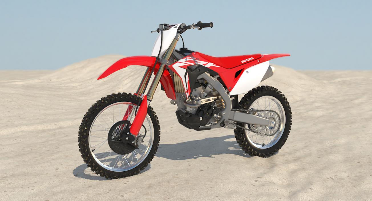 3D Competition Motorcycle Honda CRF250R 2018