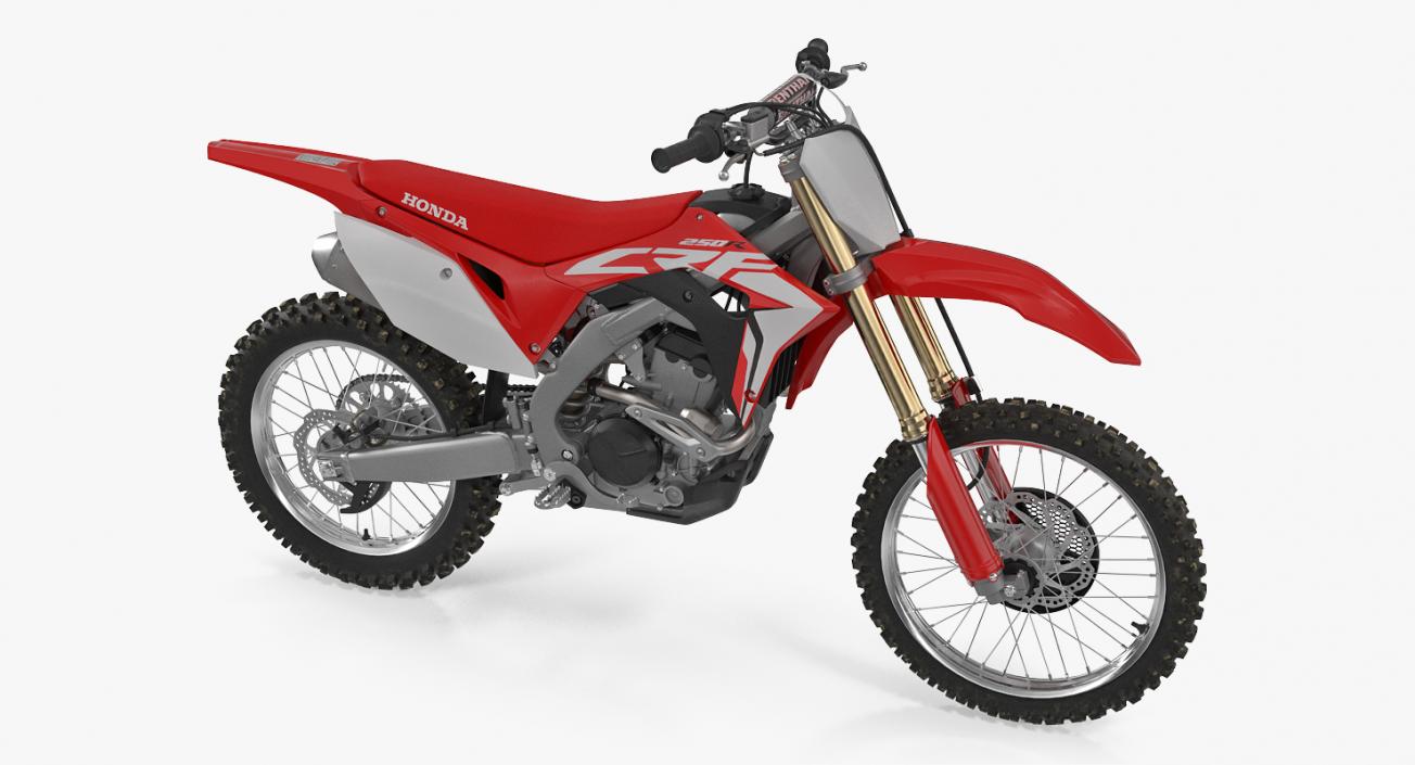 3D Competition Motorcycle Honda CRF250R 2018