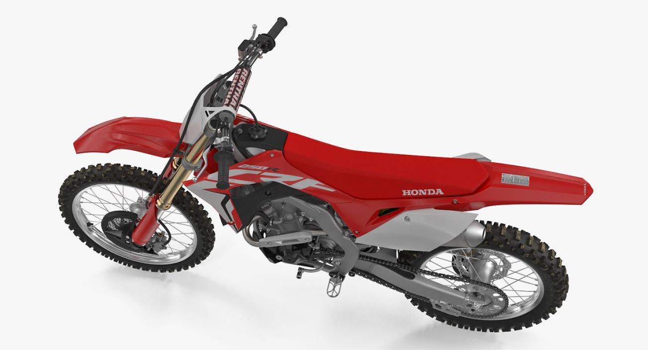 3D Competition Motorcycle Honda CRF250R 2018