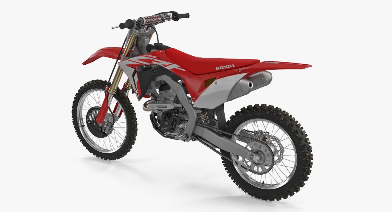 3D Competition Motorcycle Honda CRF250R 2018