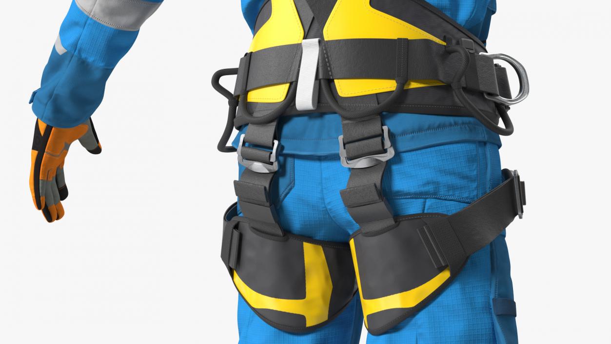 3D model Alpinist Worker Suit