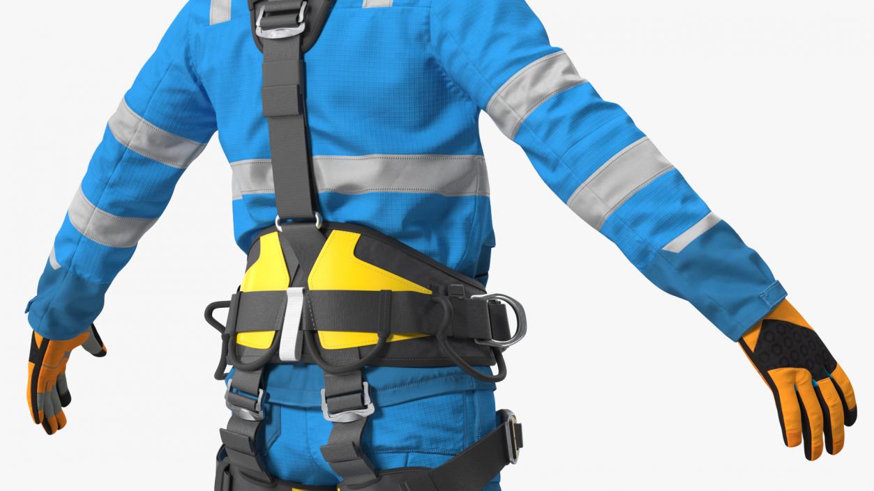 3D model Alpinist Worker Suit