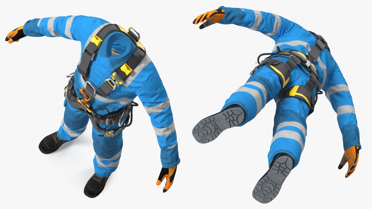 3D model Alpinist Worker Suit