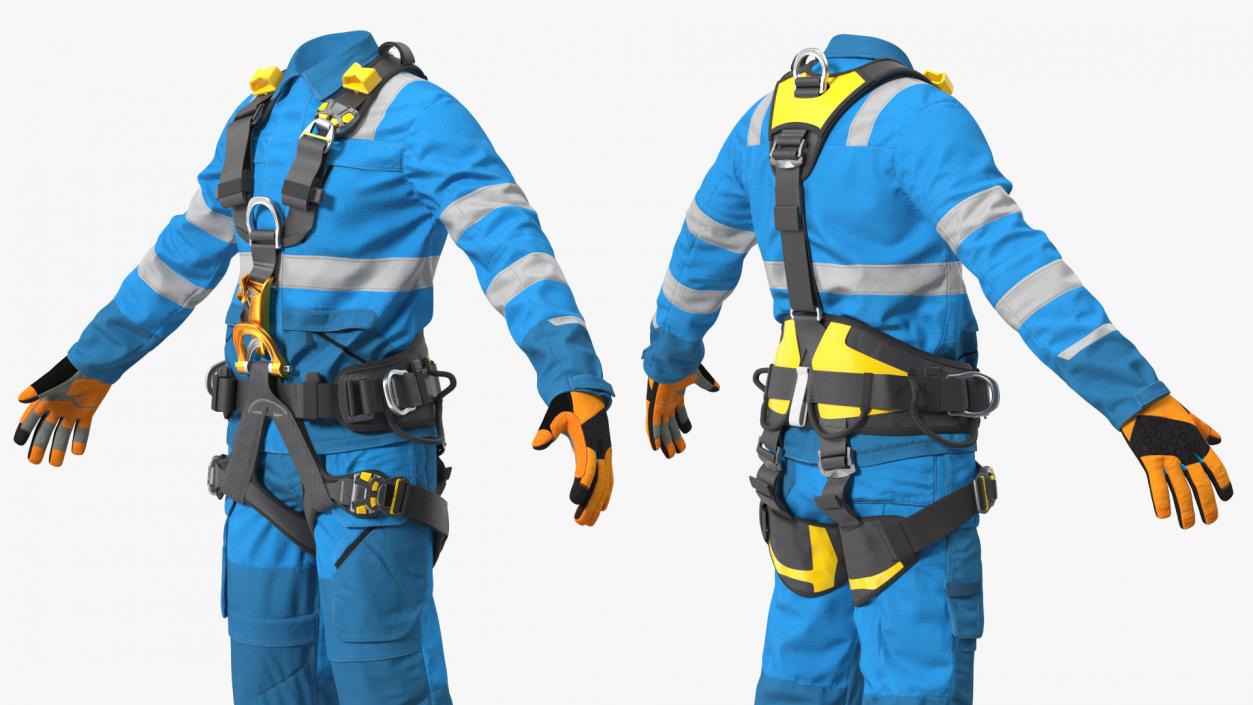 3D model Alpinist Worker Suit