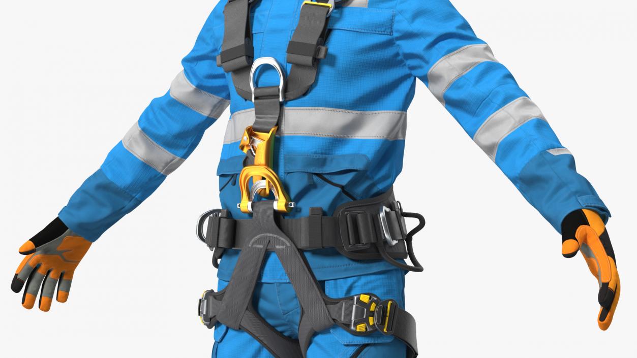 3D model Alpinist Worker Suit