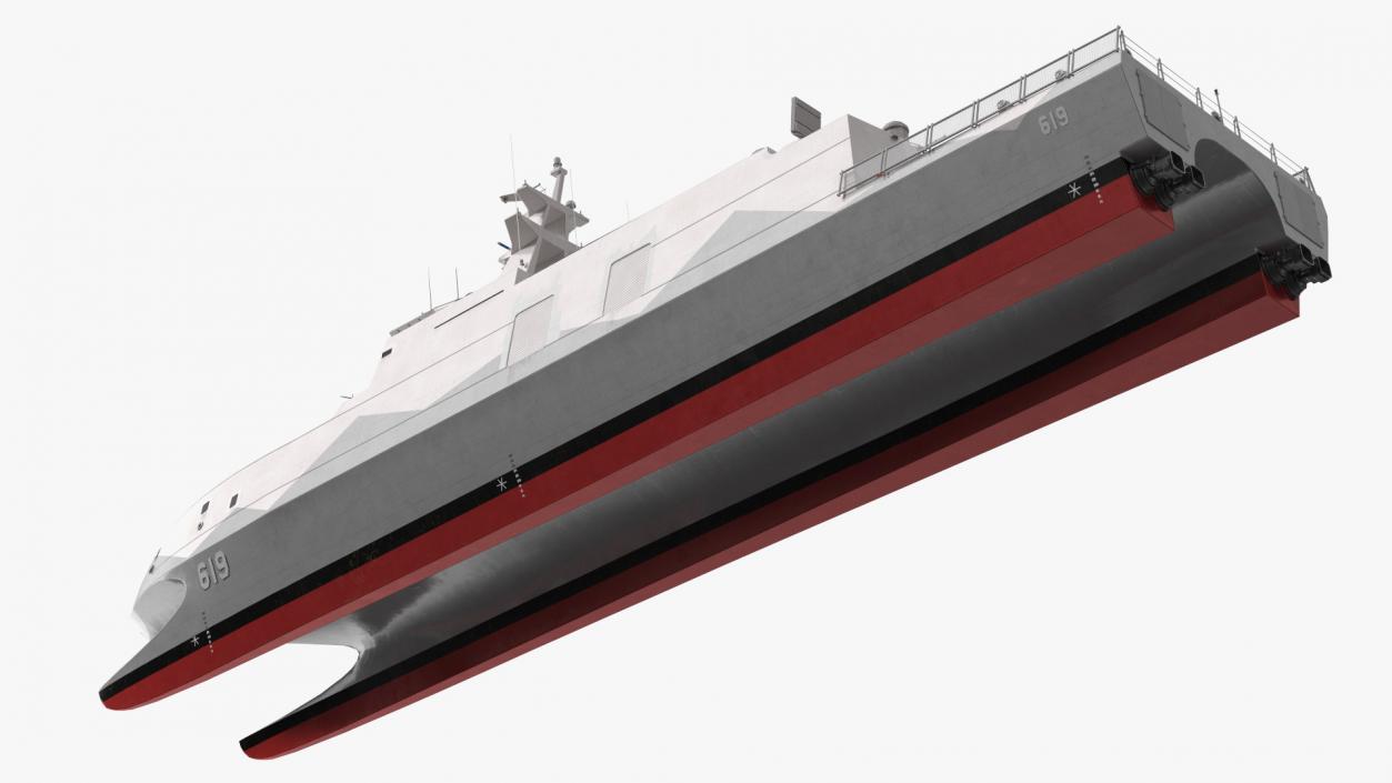 Tuo Chiang Stealth Corvette 3D