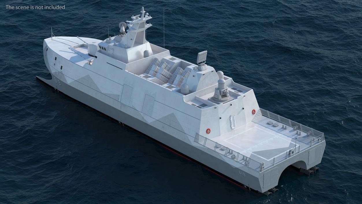 Tuo Chiang Stealth Corvette 3D