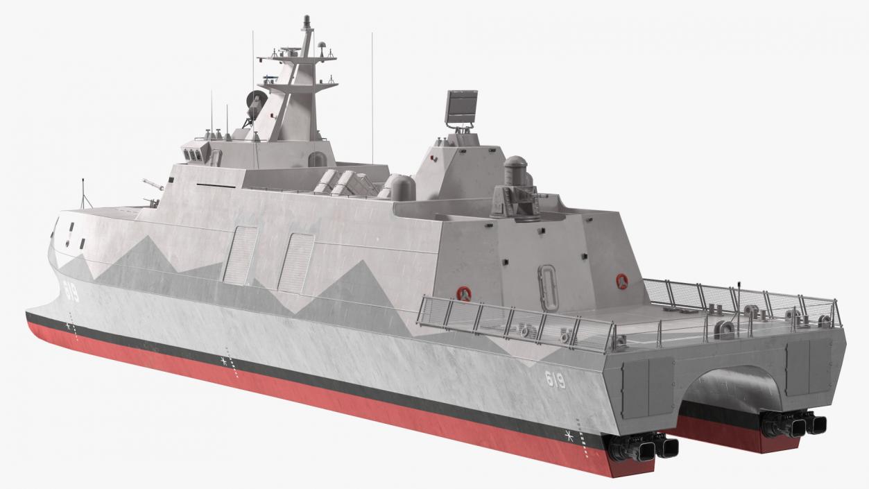 Tuo Chiang Stealth Corvette 3D