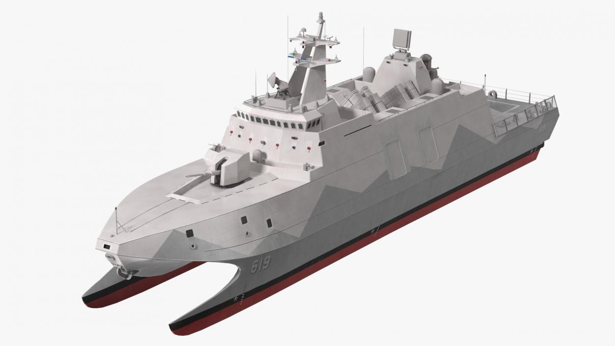 Tuo Chiang Stealth Corvette 3D