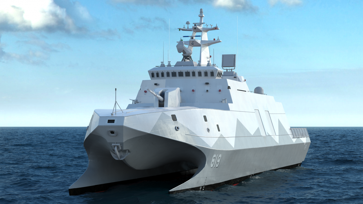 Tuo Chiang Stealth Corvette 3D