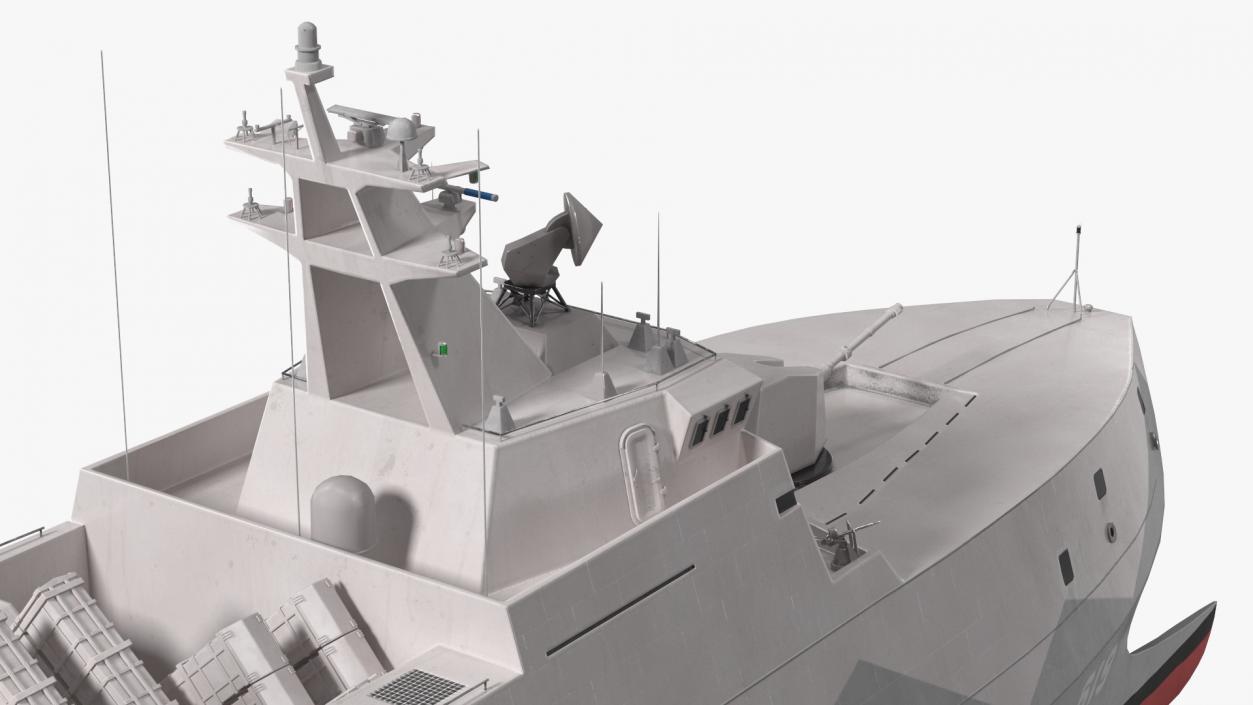 Tuo Chiang Stealth Corvette 3D