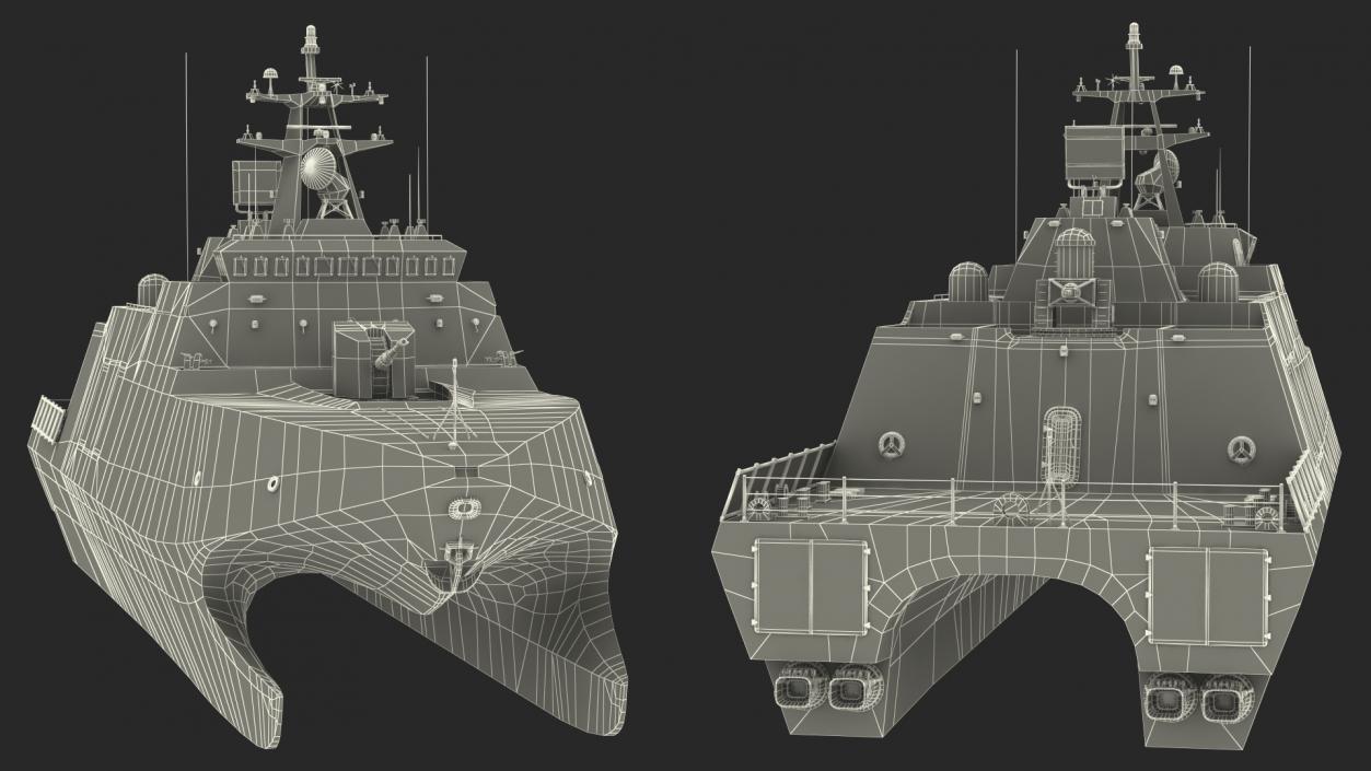 Tuo Chiang Stealth Corvette 3D