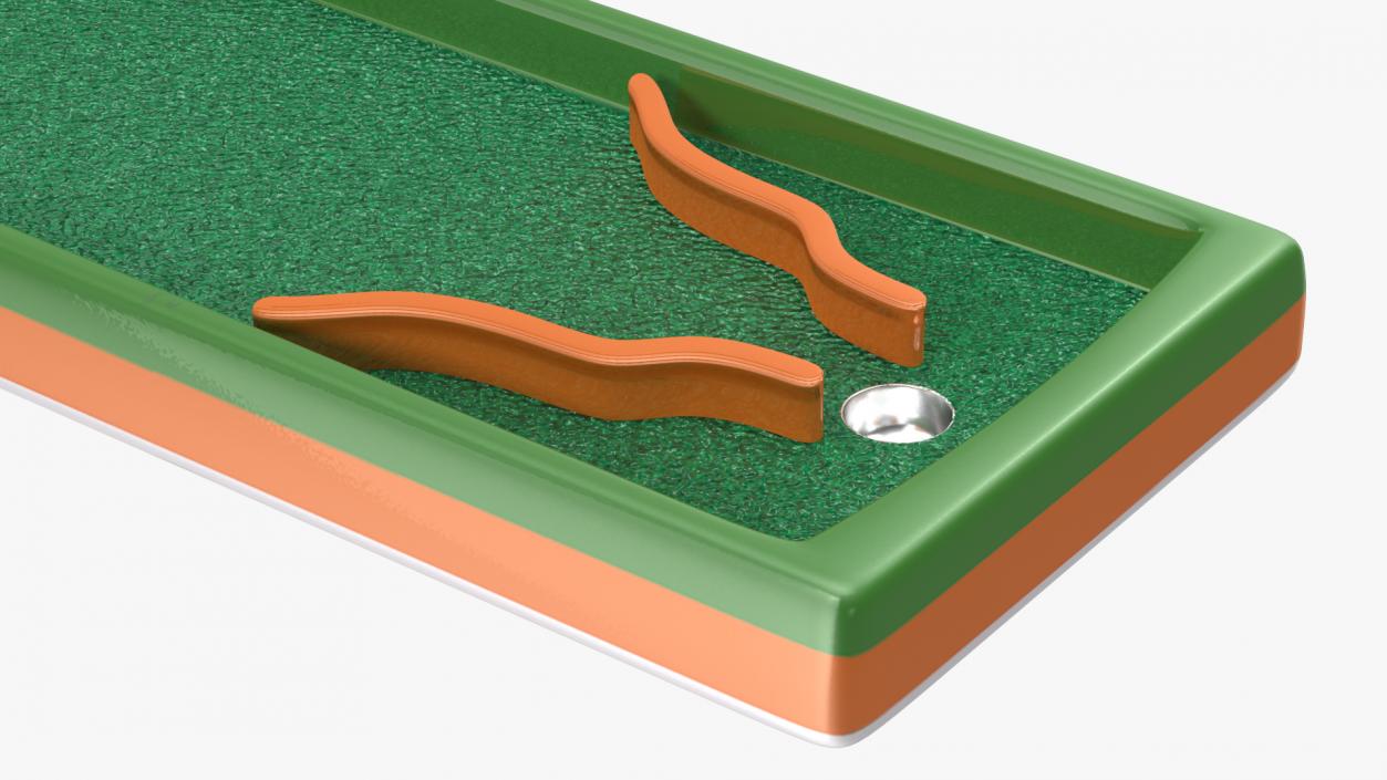 Minigolf 35 Portable Course Hole 1 3D model