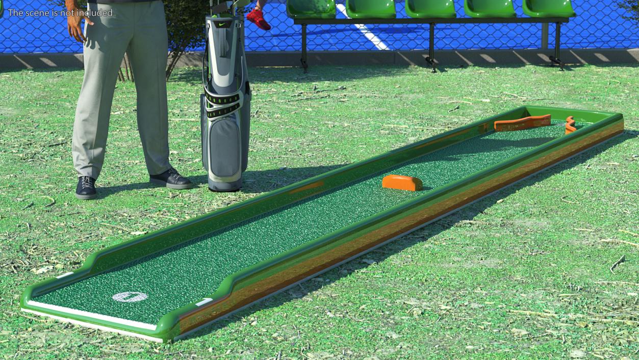 Minigolf 35 Portable Course Hole 1 3D model