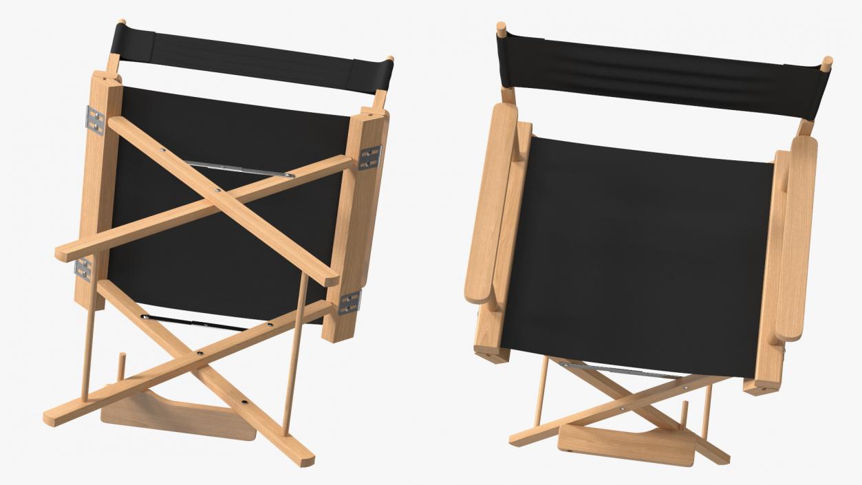 3D model Directors Chair Wooden Classic