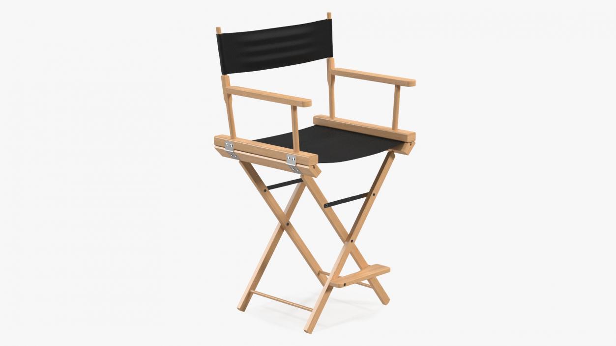 3D model Directors Chair Wooden Classic