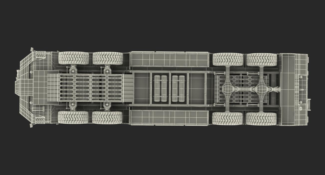 3D model Oshkosh Striker 4500 ARFF Airport Engine