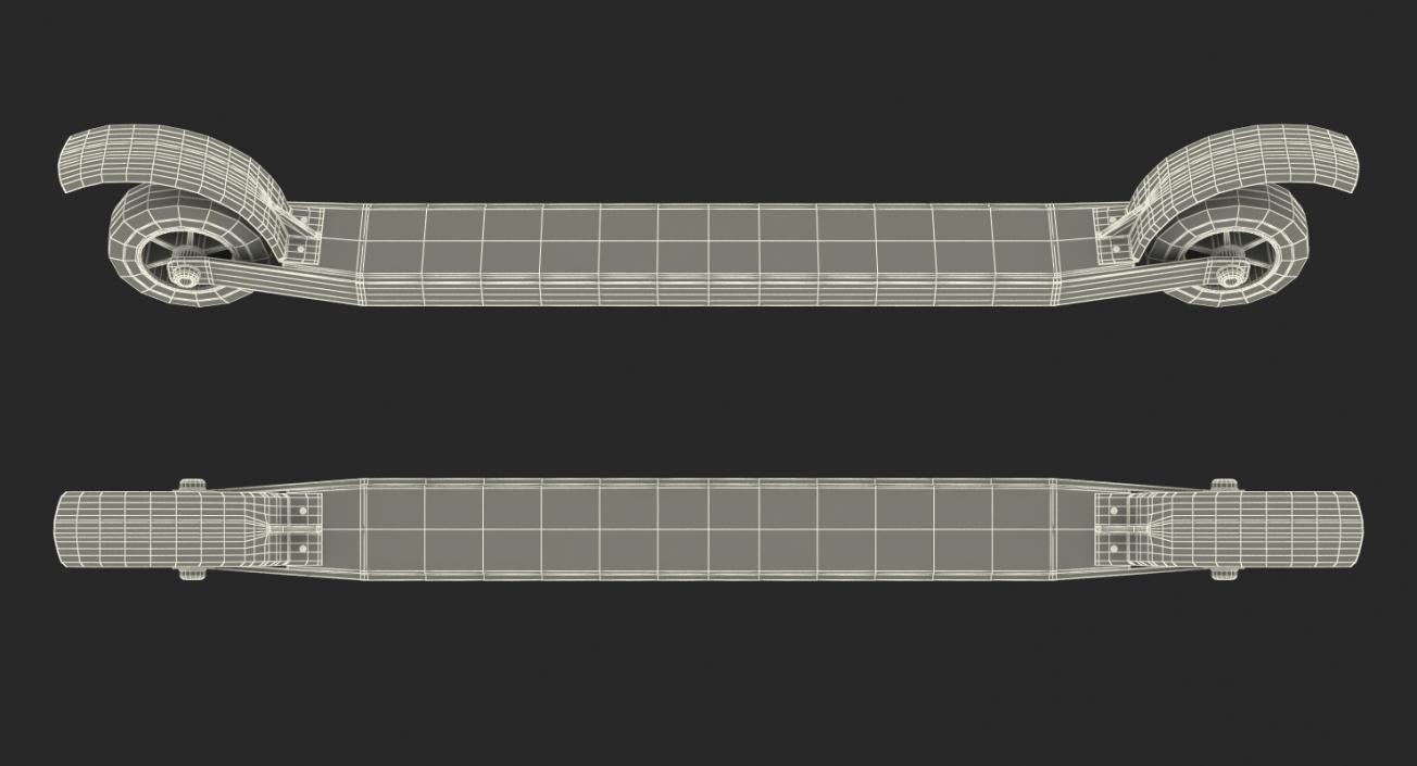 Roller Skis Generic 3D model