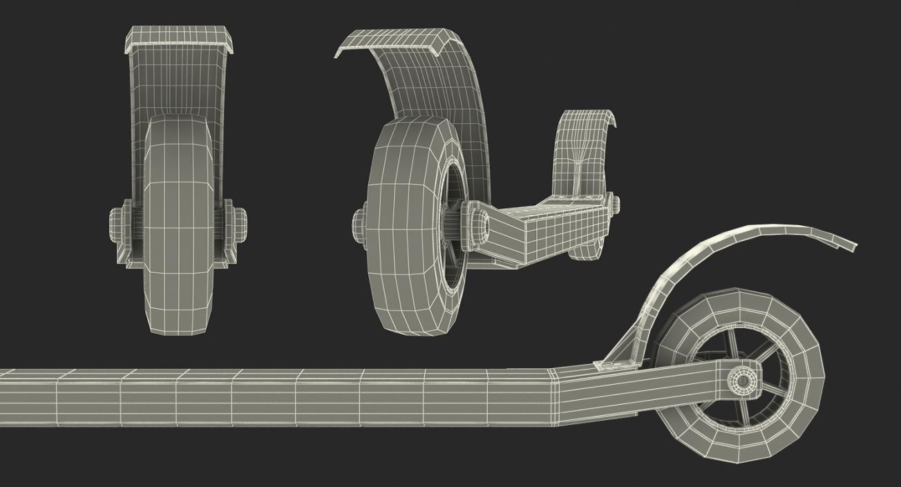 Roller Skis Generic 3D model