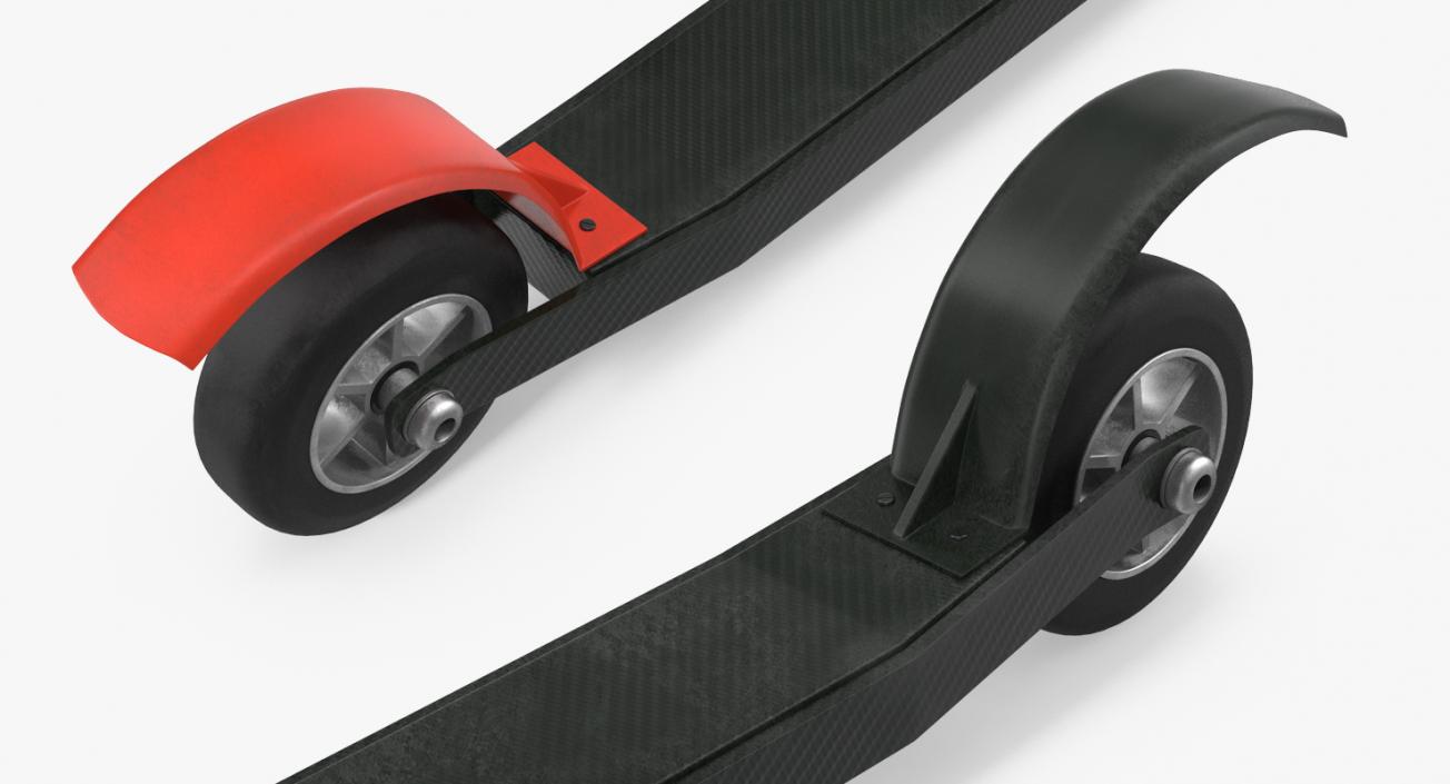 Roller Skis Generic 3D model