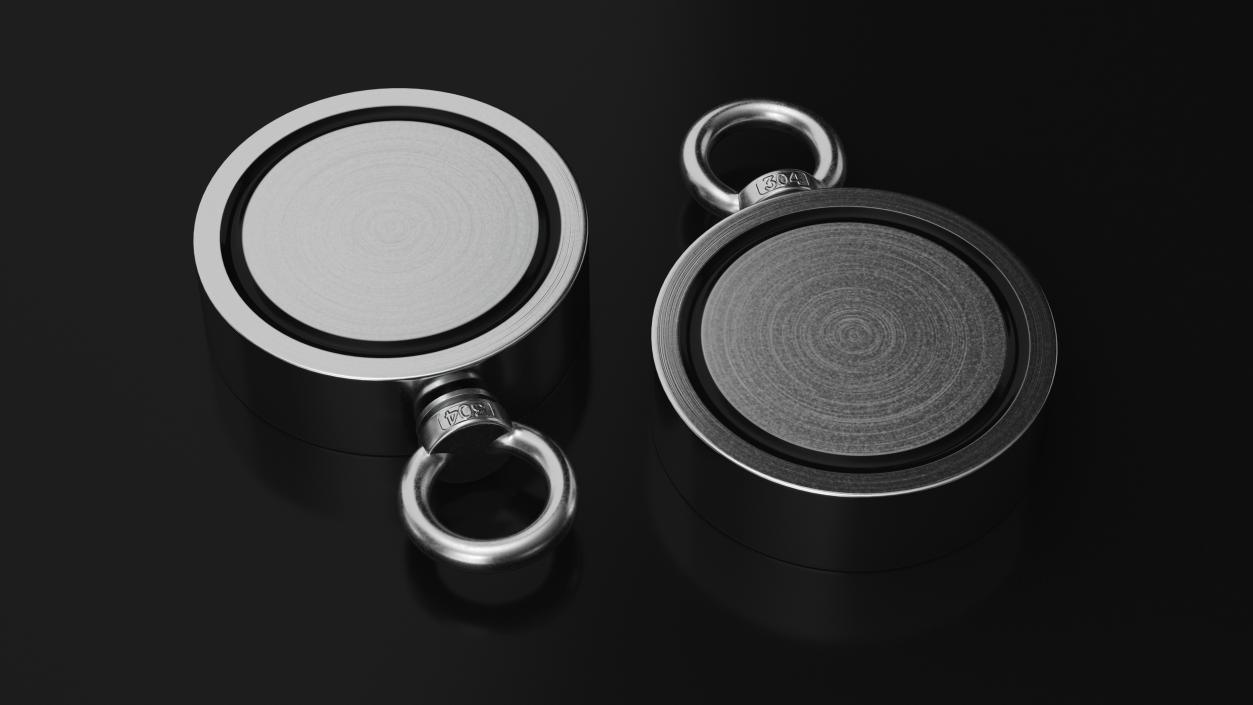 Neodymium Fishing Magnet 3D model