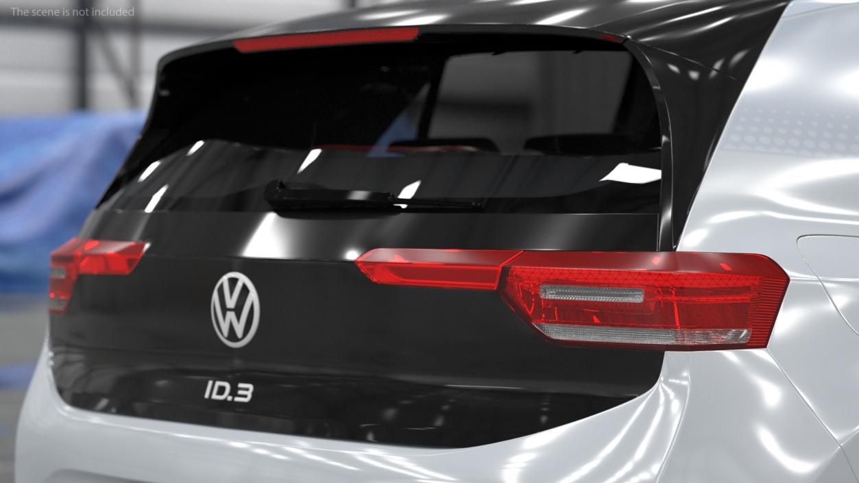 3D model Volkswagen ID3 Simple Interior