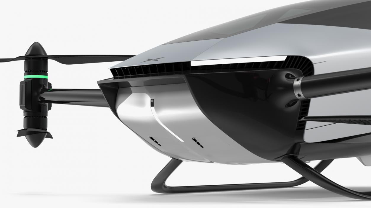 3D model Evtol Flying Car Xpeng X2