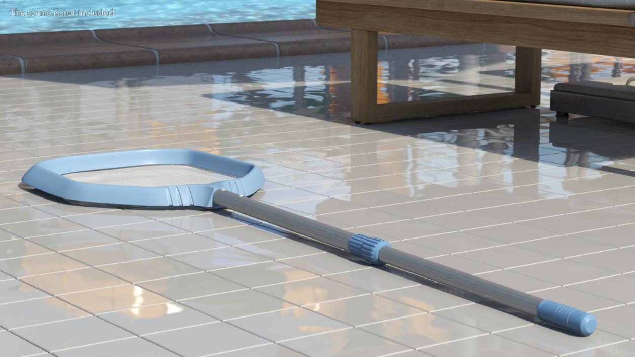 Pool Cleaning Set 3D