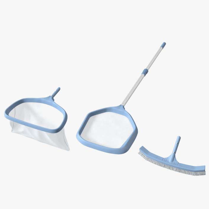 Pool Cleaning Set 3D