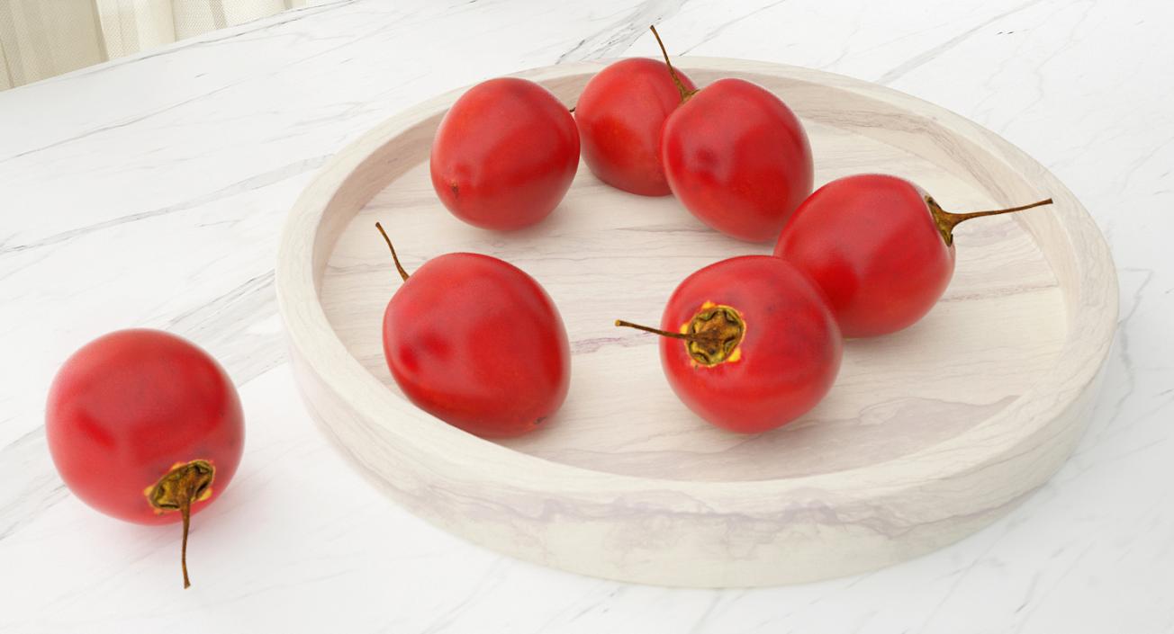 3D Tamarillo Special Fruit model