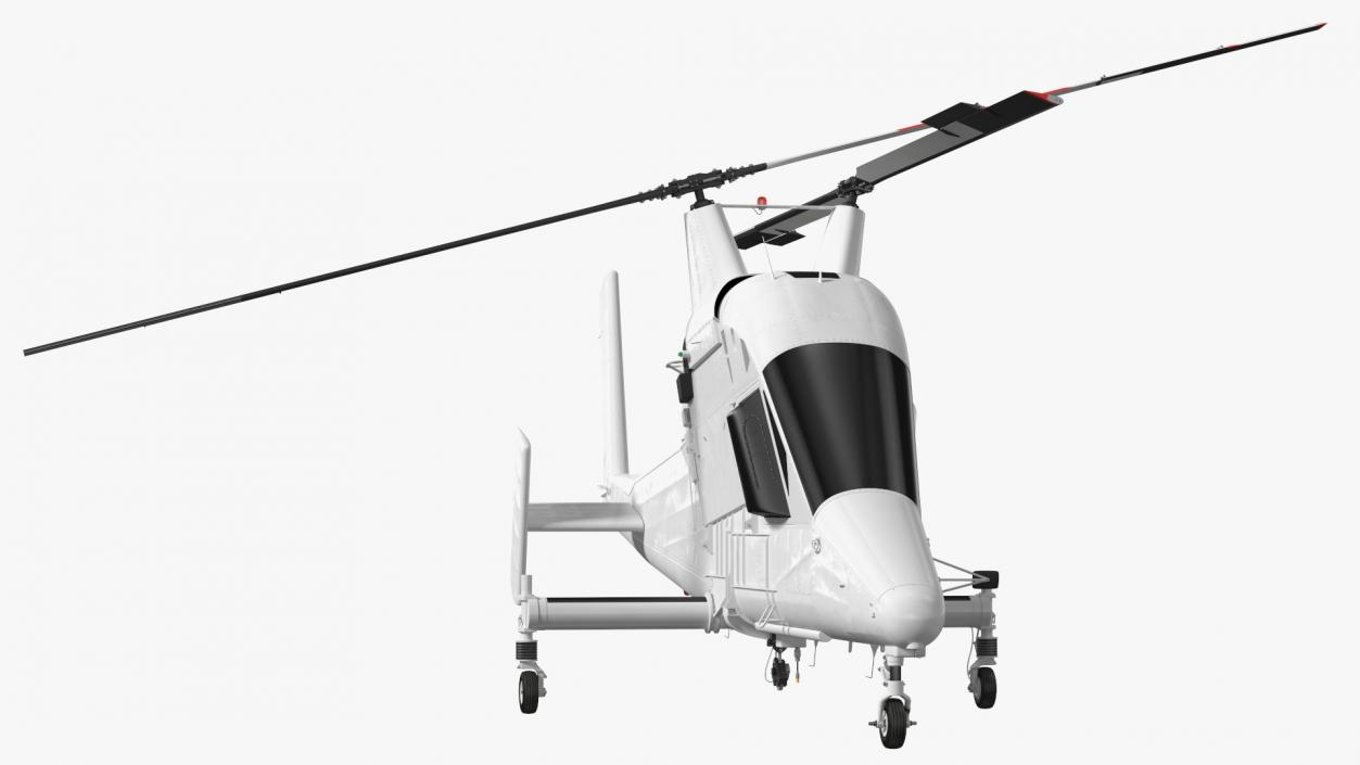 3D Synchropter Helicopter Exterior Only