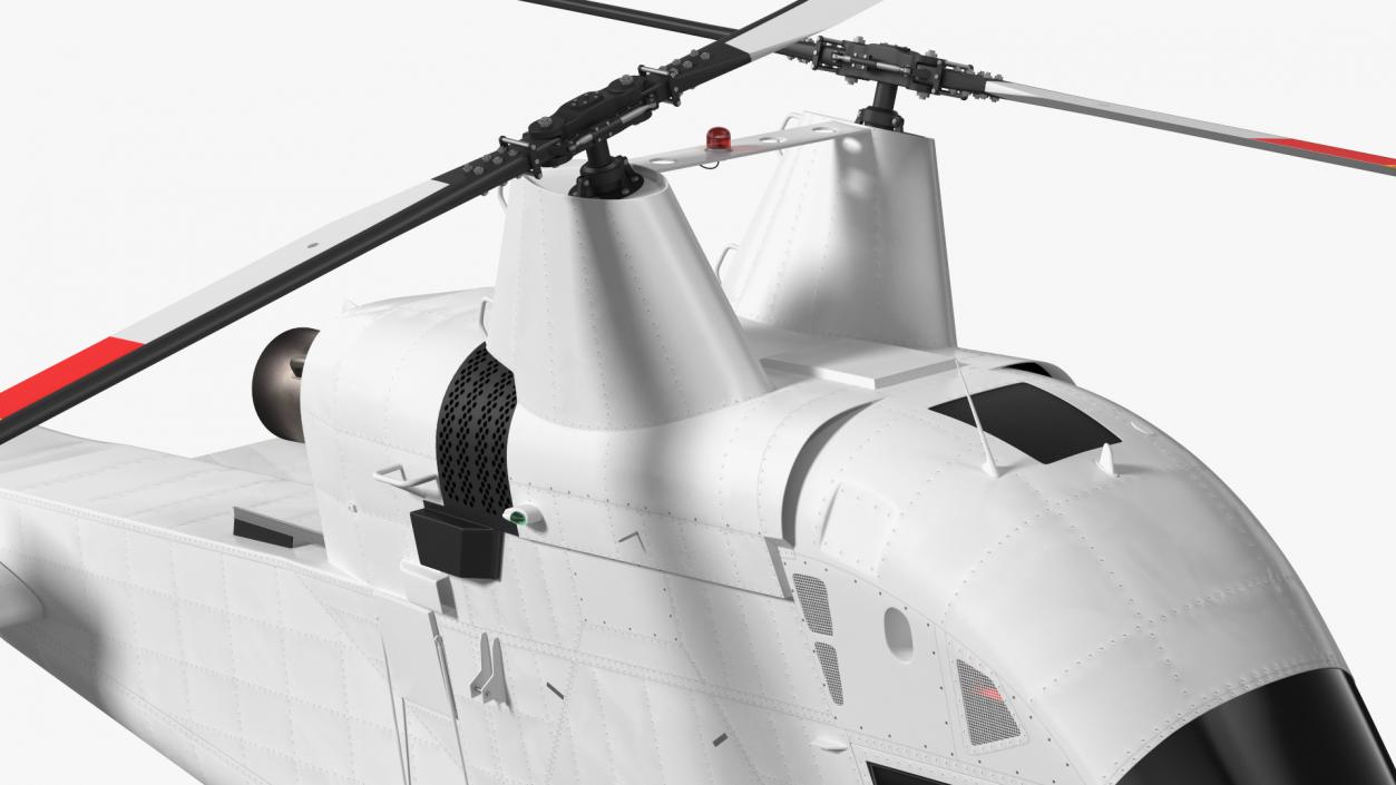 3D Synchropter Helicopter Exterior Only